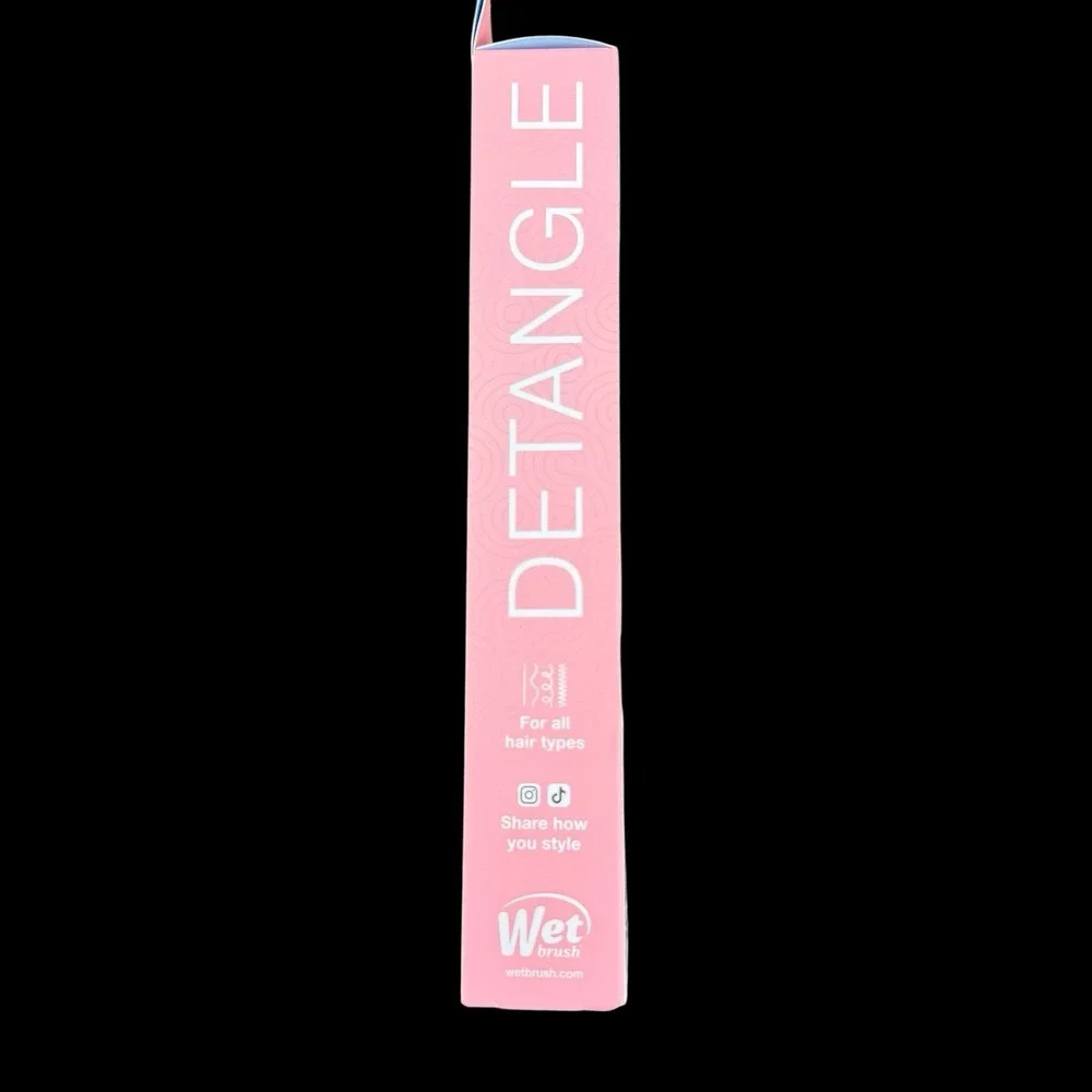 Wet Brush Original Detangler Limited Edition Pink Drink Hair Brush NIB